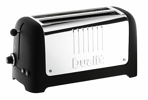 Dualit Lite Black 4 Slot Toaster
