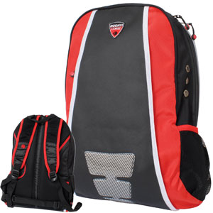 Corse rucksack- black/red