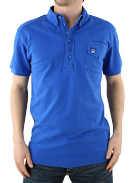Blue Unique Polo Shirt