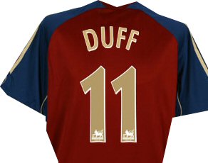 Duff Adidas 06-07 Newcastle away (Duff 11)