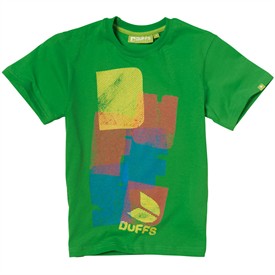 Infant Boys Overlay T-Shirt Green