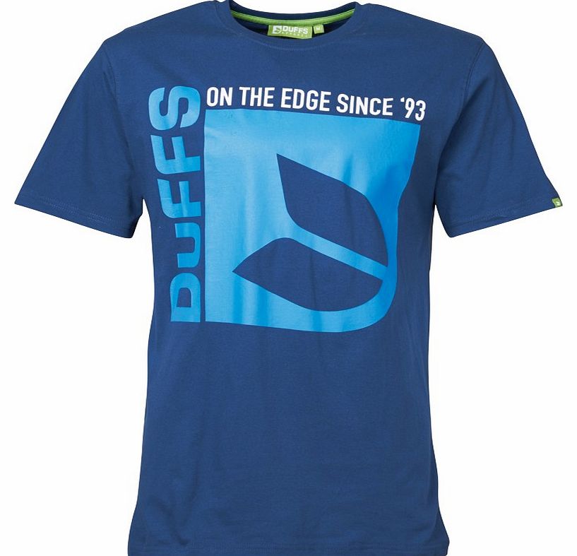 Mens D2 Edge T-Shirt Navy