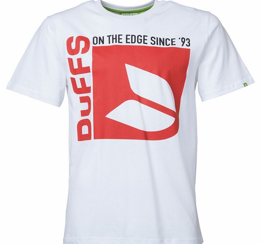 Mens D2 Edge T-Shirt White