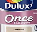 Dulux Once Matt Caramel Latte - 2.5L, Neutrals