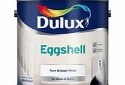  2.5 Ltr Oil Eggshell Pure Brilliant White