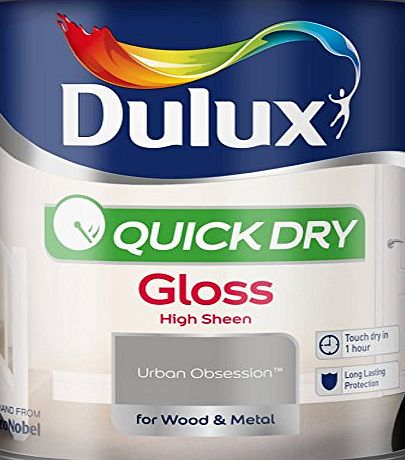 Dulux Quick Dry Gloss Paint, 750 ml - Urban Obsession