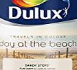 Dulux Travels in Colour Flat Matt Paint, 2.5 L - Sandy Steps