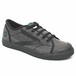 Male 1987 Flash Fabric Upper in Black and Green