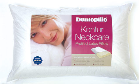 Dunlopillo Beds Kontur Neckcare Latex Pillow