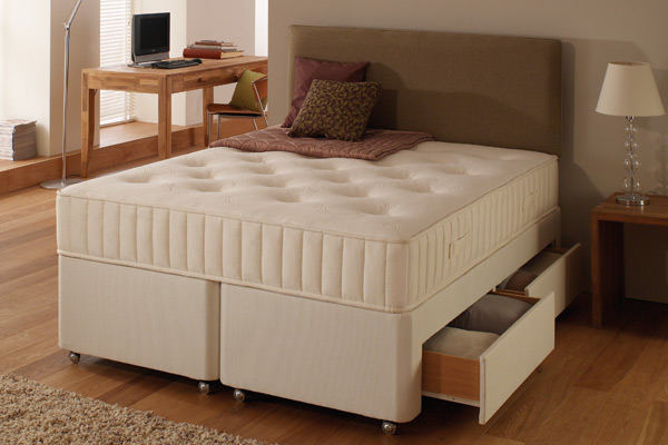 Dunlopillo Chardonnay Pocket Latex Divan Bed Kingsize 150cm