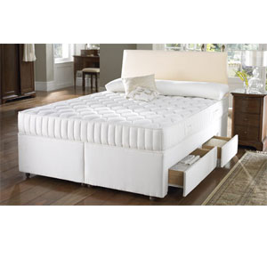 Classic Latex Beds The Diamond 6FT Zip and Link Divan Bed