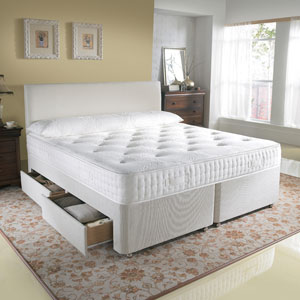 Dunlopillo Luxury Latex Beds The Millennium 4FT 6 Divan Bed