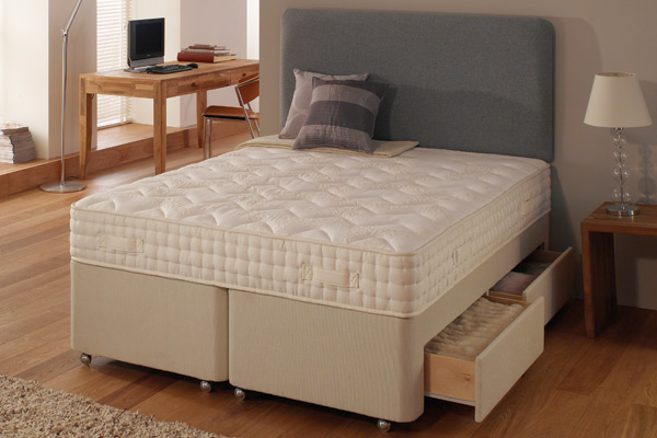 Dunlopillo Memoir Latex Divan Bed Kingsize 150cm