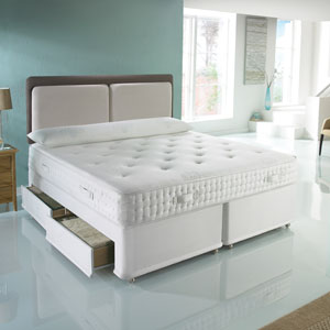 Dunlopillo Pocket Latex Beds The Chablis 4FT 6 Divan Bed