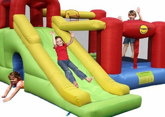 6 in 1 Play Centre Inflatable Bouncy Castle 9060 MODEL - THE NO.1 SUPPLIER OF BOUNCY CASTLES TO THE UK HOME MARKET- SALE NOW ON FOR SUMMER FROM OUR BRAND NEW 2011 OUTDOOR PLAY RANGE.