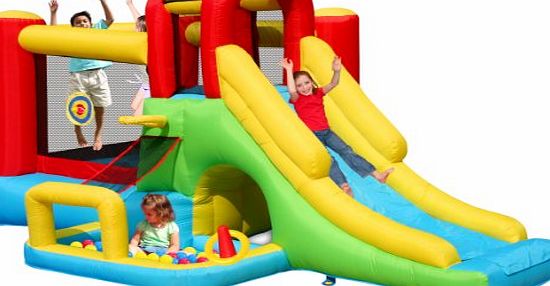 Duplay Happy Hop Adventure Combo Bouncy Castle Hours Of Fun In One Box