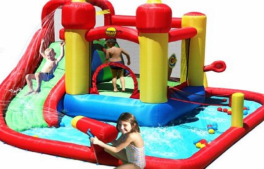 Jump And Splash Funland Bouncer 14FT Bouncy Castle With Water Slide
