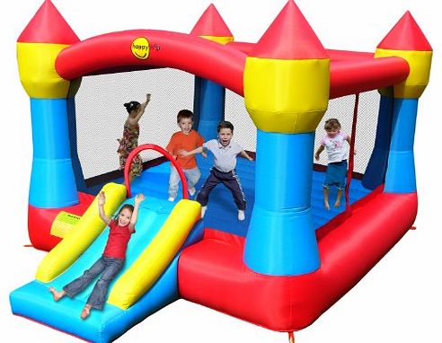 SUPER CASTLE BOUNCER WITH SLIDE MODEL 9217 -BY DUPLAY THE NO.1 SUPPLIER OF BOUNCY CASTLES TO THE UK HOME MARKET - FROM OUR 2011 OUTDOOR PLAY RANGE - SALE NOW ON JUST IN TIME FOR SUMMER.