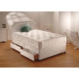 Crystal 4FT Sml Double Divan Bed