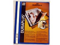 Durable 2579 A4 Duraplus folder with blue back