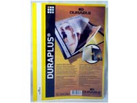 Durable 2579 A4 Duraplus folder with yellow back