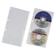 Durable CD Wallets for Small Index Binder