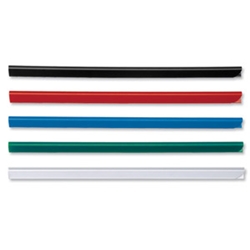 Durable Spine Bars 60 Sheets A4 6mm Red Ref