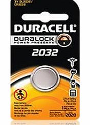 10 X Duracell 2032 CR2032 Lithium Batteries