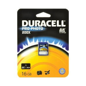 Duracell 16GB Photo Pro 200x SD Card (SDHC) -