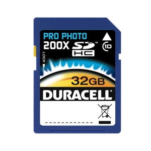Duracell 32GB Photo Pro 200x SD Card (SDHC) -