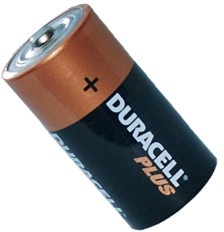 Card Of 2 Duracell MN1400(C)R14