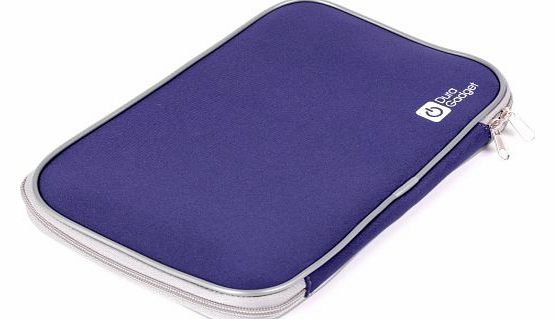 DURAGADGET Blue Water Resistant Portable DVD Player Case With Soft Padded Lining For Sony DVPFX780 