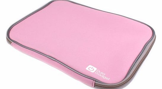 Pink Portable DVD Player Case With Soft Padded Lining For Philips PD9030/37 & PD9000/37 9-Inch Portable DVD Players