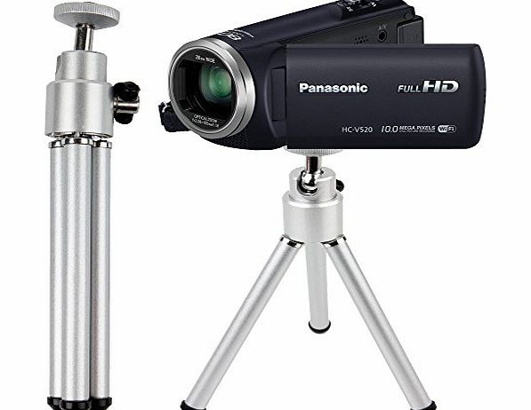 DURAGADGET Portable Lightweight Collapsible Mini Camera Tripod For The Polaroid ID1660 Full HD Camcorder