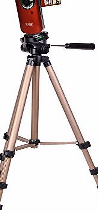 Professional Quality Tripod For Vivitar DVR 620HD Camcorder / Vivitar DVR 748HD / Vivitar DVR558HD / Vivitar DVR 638HD With Nylon Carry Case By DURAGADGET