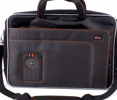 DURAGADGET ``Travel`` Deluxe Lightweight & Hardwearing Briefcase Bag With Multiple Compartments & Padde