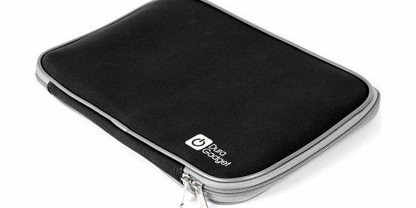 Water Resistant Portable DVD Player Case Black With Soft Padded Lining For Philips PD9030/37, PD7060/05, PD9003, PD9015, PD9016/05, PD709/05, PD9000/05, PD9016/37 LCD Dual, PB9001/37 1080p