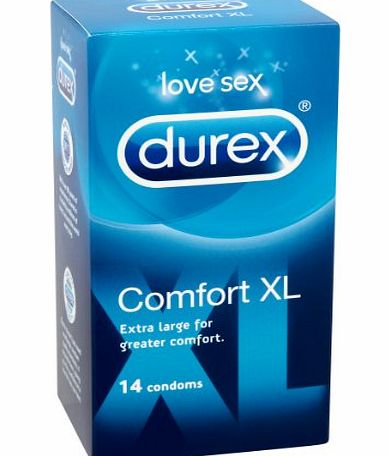 Durex Comfort XL Condoms - Pack of 14