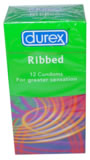 Durex Ribbed 3 Pack