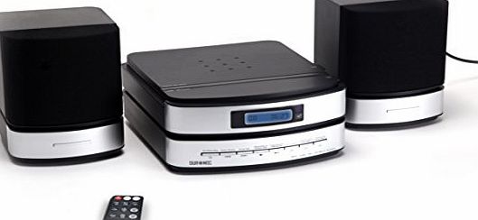 Duronic RCD144 Micro Hi-Fi Audio System with CD/MP3 CD/USB/AM/FM Radio/SD Card/Remote Control/AUX - Connect 