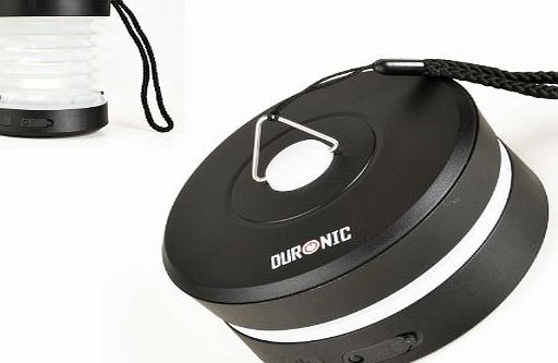 Duronic RL123 Rechargeable ECO Wind-Up Portable LED Camping/Fishing/Emergency Lantern Light