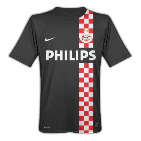 Adidas 2010-11 PSV Eindhoven Nike Away Football Shirt