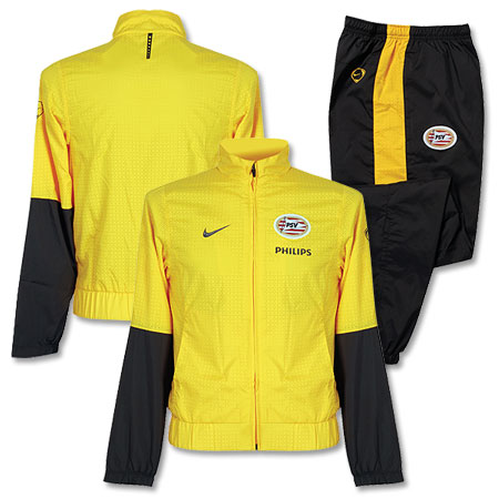 Nike 09-10 PSV Eindhoven Woven Warmup Suit (yellow)