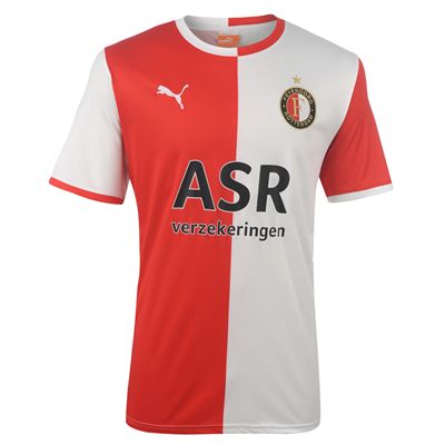 Dutch teams Puma 2011-12 Feyenoord Puma Home Football Shirt