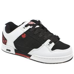 Dvs Male Militia Ho2 Leather Upper in White and Black