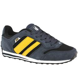 Dvs Male Premier Sp Suede Upper in Blue and Yellow