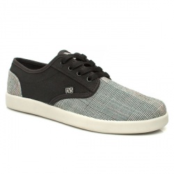 Dvs Male Rico Fabric Upper in Black and White