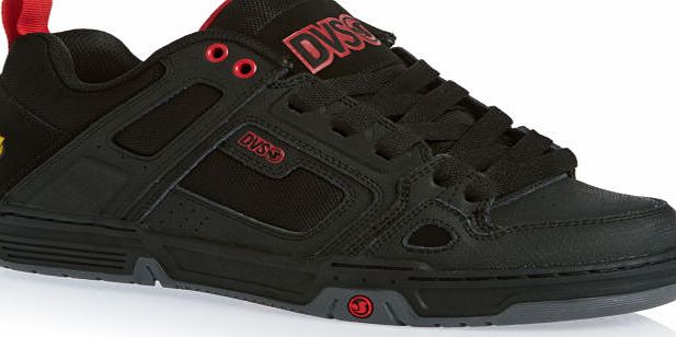 DVS Mens DVS Comanche Shoes - Black Fmf Gunny