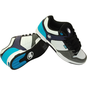 Dvs Mens Mens Dvs Sonar Shoe. White Leather Snake