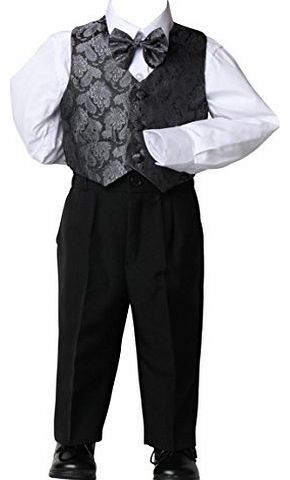 Dymastyle Set of clothes for baby boy - pant waistcoat shirt - christening - wedding - party -